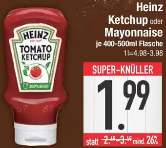 E-Center Heinz Ketchup oder Mayonnaise Angebot