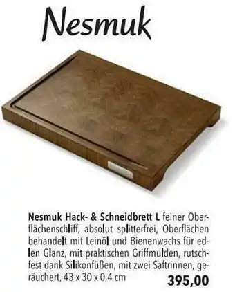 CITTI Markt Nesmuk Hack- & Schneidbrett L Angebot