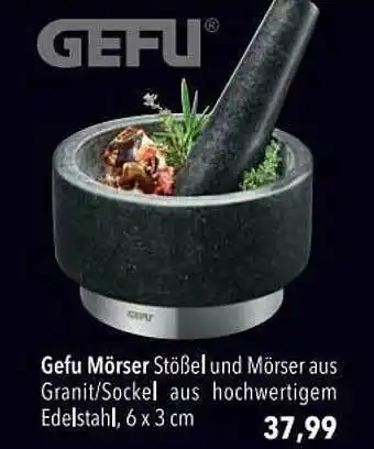 CITTI Markt Gefu Mörser Angebot