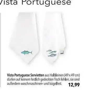 CITTI Markt Vista Portuguese Servietten Angebot