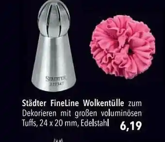 CITTI Markt Städter Fineline Wolkentülle Angebot