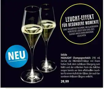 CITTI Markt Stölzle Highlight Champagnerkelch Angebot