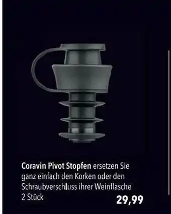 CITTI Markt Coravin Pivot Stopfen Angebot