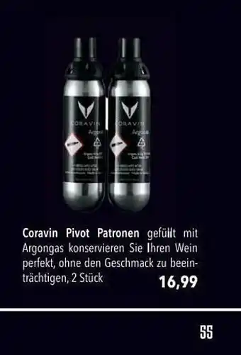 CITTI Markt Coravin Pivot Patronen Angebot