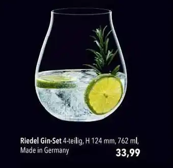 CITTI Markt Riedel Gin-set Angebot