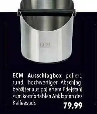 CITTI Markt Ecm Auschlagbox Angebot