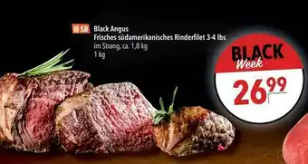 CITTI Markt Black Angus Frisches Südamerikanisches Rinderfilet Angebot