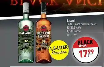 CITTI Markt Bacardi Carta Blanca Oder Oakheart Angebot