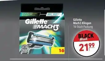 CITTI Markt Gillette Mach3 Klingen Angebot