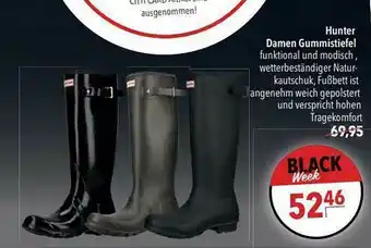 CITTI Markt Hunter Damen Gummistiefel Angebot