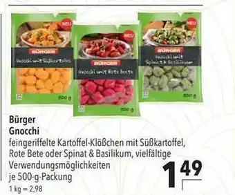 CITTI Markt Bürger Gnocchi Angebot