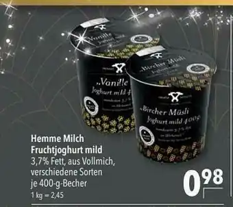 CITTI Markt Hemme Milch Fruchtjoghurt Mild Angebot