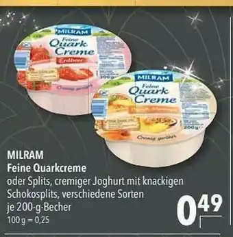 CITTI Markt Milram Feine Quarkcreme Angebot