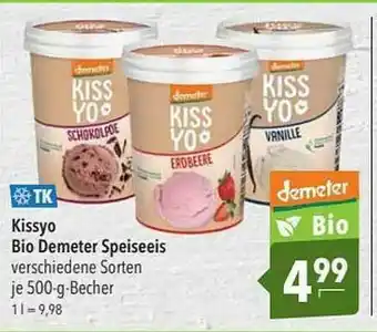 CITTI Markt Kissyo Bio Demeter Speiseeis Angebot