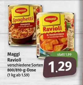 Markant Markt Maggi Ravioli Angebot