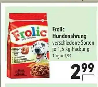 CITTI Markt Frolic Hundenahrung Angebot