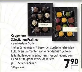 CITTI Markt Coppeneur Sélectionen Pralinés Angebot