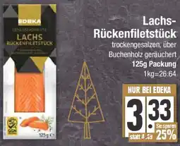 E-Center EDEKA GENUSSMOMENTE Lachs Rückenfiletstück Angebot