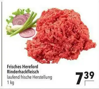 CITTI Markt Frisches Hereford Rinderhackfleisch Angebot