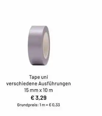 Idee Creativmarkt Tape Uni Angebot