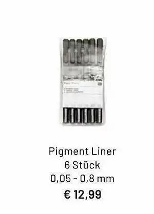 Idee Creativmarkt Pigment Liner Angebot