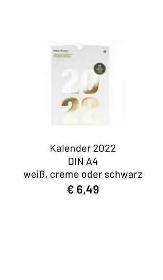 Idee Creativmarkt Kalender 2022 Din A4 Angebot