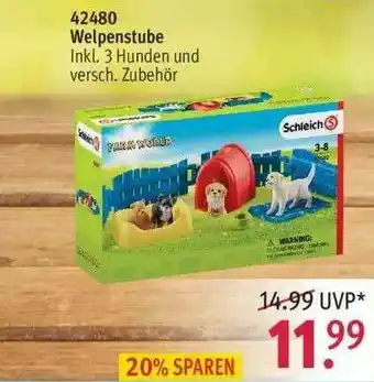 Rossmann 42480 Welpenstube Angebot