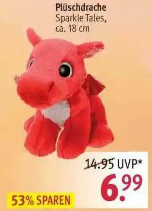 Rossmann Plüschdrache Angebot