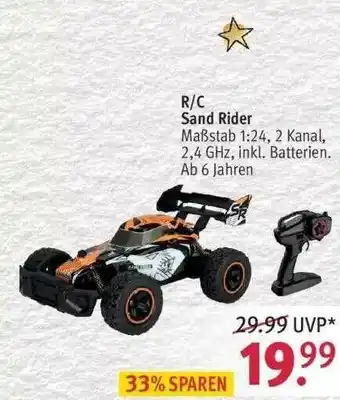 Rossmann Rc Sand Rider Angebot