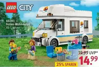 Rossmann Lego City 60283 Ferien-wohnmobil Angebot