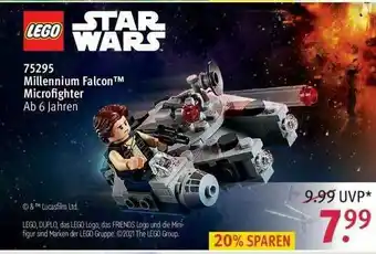 Rossmann 75295 Millenium Falcon Microfighter Angebot