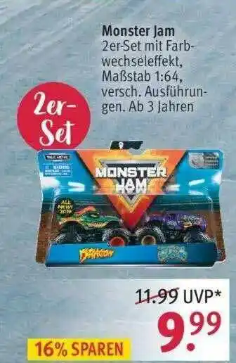 Rossmann Monster Jam Angebot