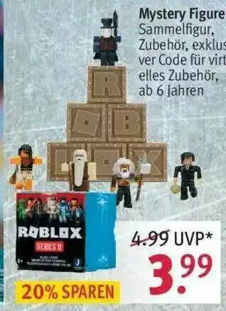 Rossmann Mystery Figure Roblox Angebot