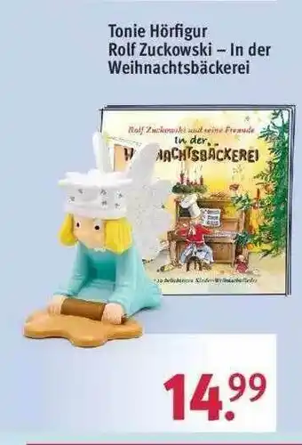 Rossmann Tonie Hörfigur Rolf Zuckowski - In Der Weihnachtsbäckerei Angebot