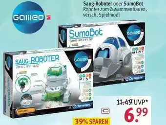 Rossmann Galileo Saug-roboter Oder Sumobot Angebot