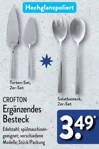 Aldi Nord CROFTON Ergänzendes Besteck Angebot