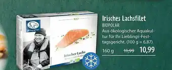 Superbiomarkt Irisches Lachsfilet Biopolar Angebot