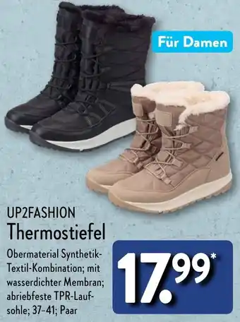 Aldi Nord UP2FASHION Thermostiefel Angebot