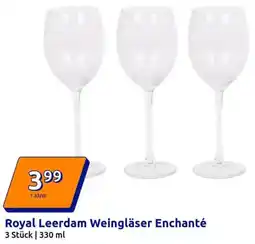 Action Royal Leerdam Weingläser Enchanté Angebot