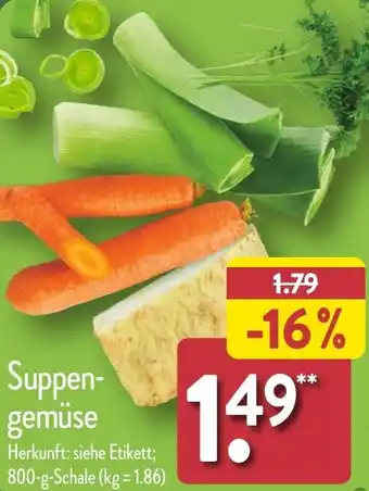 Aldi Nord Suppengemüse Angebot