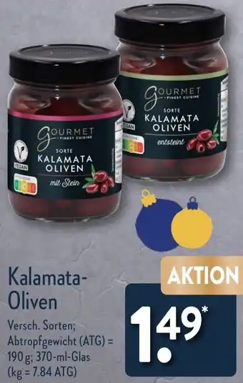 Aldi Nord GOURMET FINEST CUISINE Kalamata Oliven Angebot