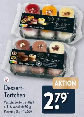 Aldi Nord GOURMET FINEST CUISINE Dessert Törtchen Angebot