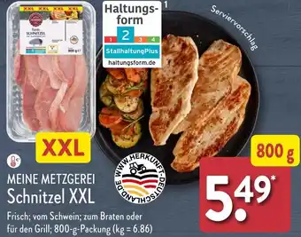 Aldi Nord MEINE METZGEREI Schnitzel XXL Angebot