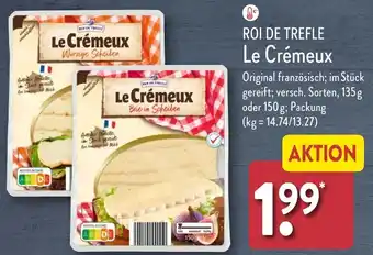 Aldi Nord ROI DE TREFLE Le Crémeux Angebot