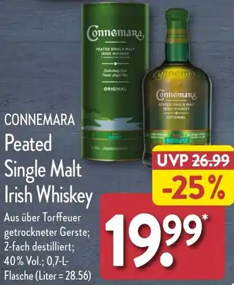 Aldi Nord CONNEMARA Peated Single Malt Irish Whiskey Angebot