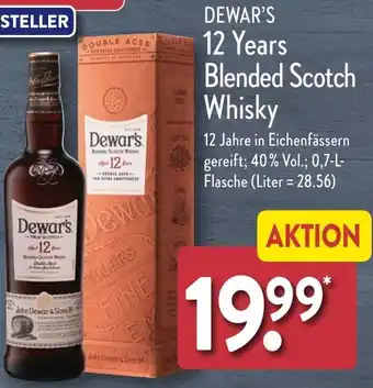 Aldi Nord DEWAR'S 12 Years Blended Scotch Whisky Angebot