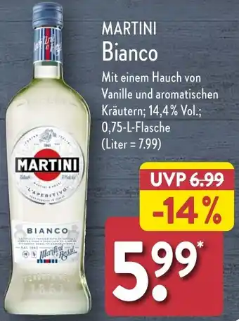 Aldi Nord MARTINI Bianco Angebot