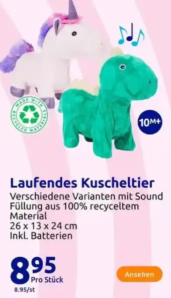 Action Laufendes Kuscheltier Angebot