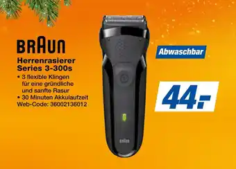 Expert Braun herrenrasierer series 3-300s Angebot