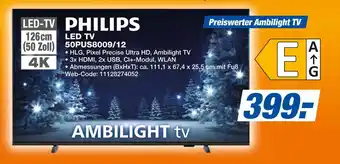 Expert Philips led tv 50pus8009/12 Angebot